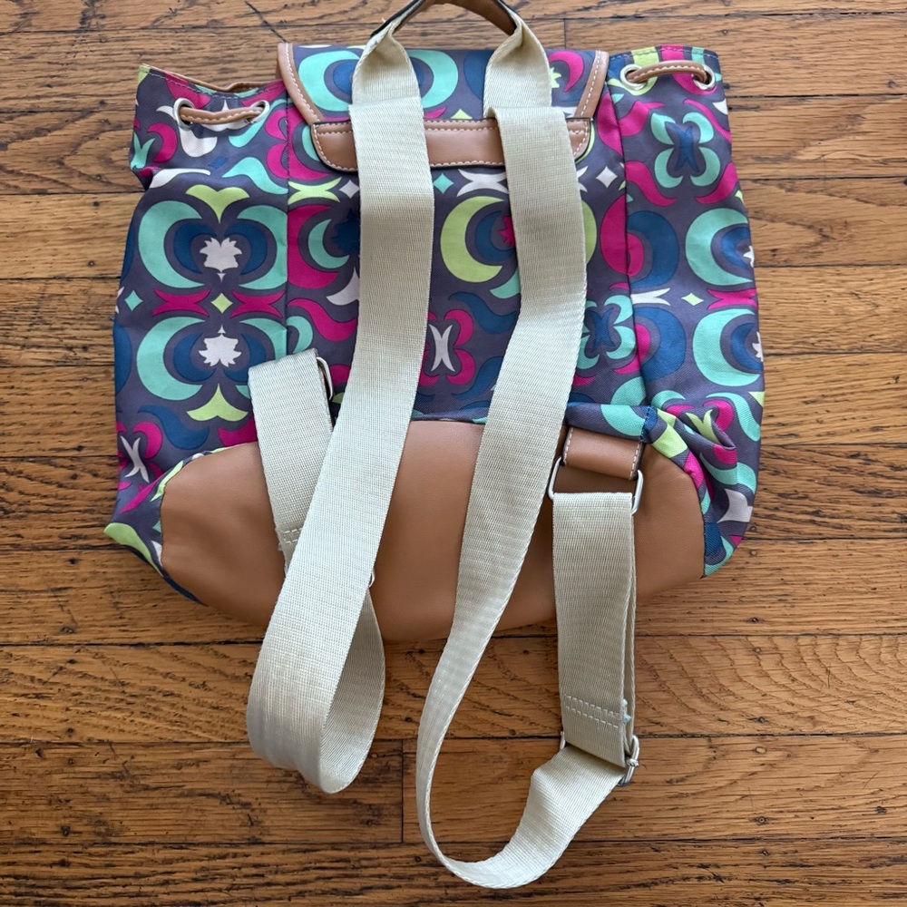 Lily Bloom Drawstring Backpack Bag - image 2